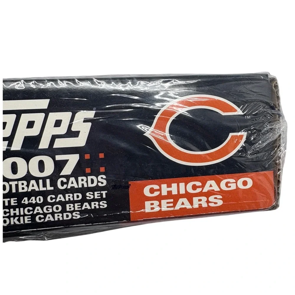 2007 Topps NFL Football Complete 440 Card Set + 5 Chicago Bears Rookies Sealed